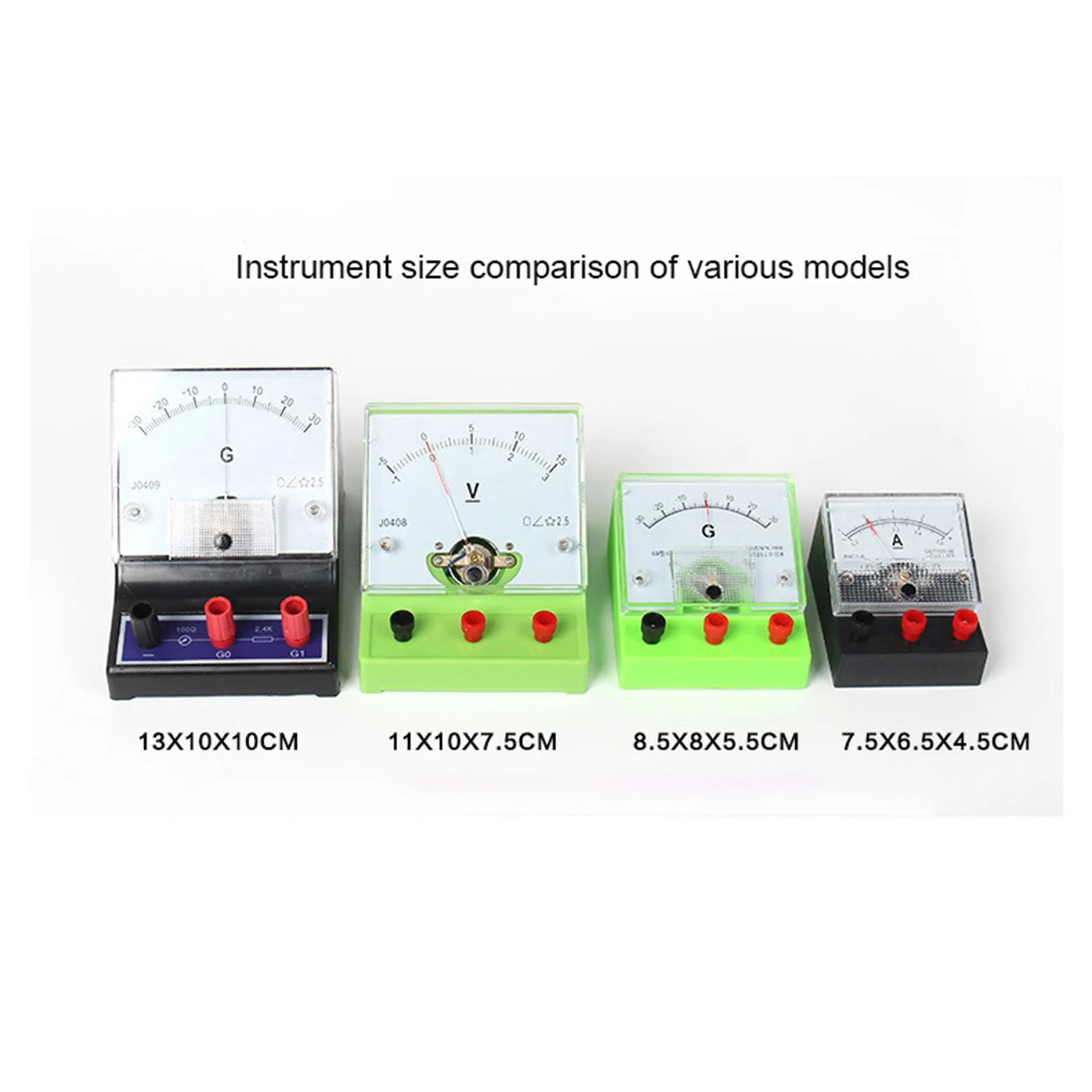 DIY Galvanometer Scientific Ampere Sensor Sensitive Ammeter Detector Analog Physical Electrical Circuit Experiment Equipment