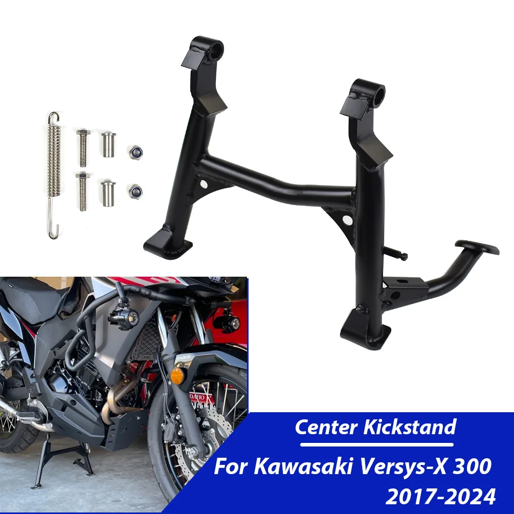 

For Kawasaki Versys X300 2017-2024 Versys-X X 300 Center Kickstand Motorcycle Accessories Parking Support Bracket Centerstand
