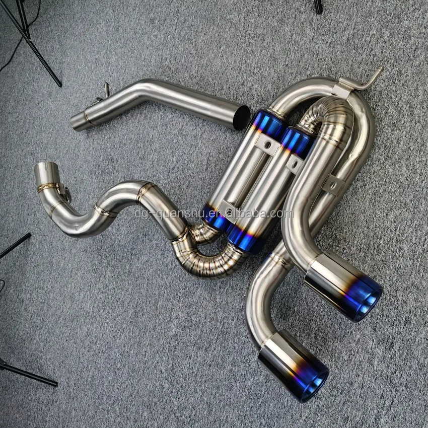 for  Exhaust catback For Golf R32 MK5 Titanium exhaust catback