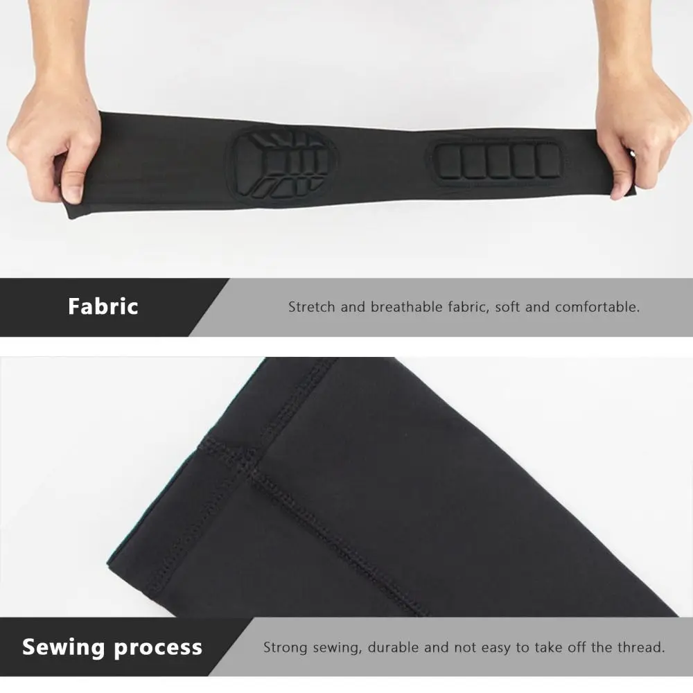 

Anti-slip Padded Elbow Forearm Sleeves Elastic Anti-Collision Honeycomb Elbow Guard Soft Compression Protection Support