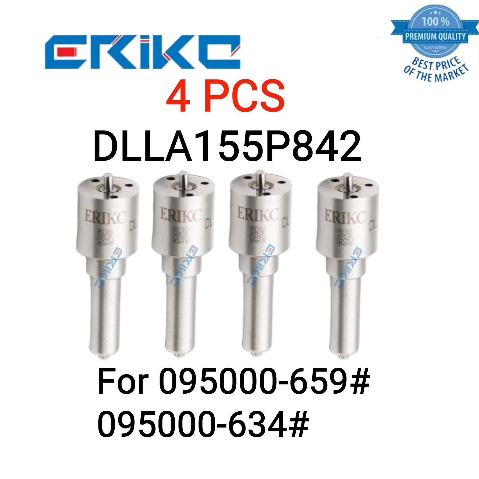 

4 PCS DLLA155P842 Dispenser Nozzle 093400-8420 Nozzles Injection DLLA 155 P 842 DLLA 155P842 for 095000-659# 095000-634#