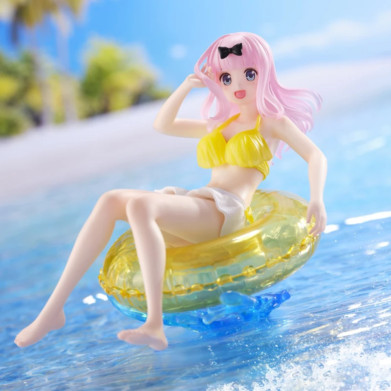 

Kaguya-sama: Love Is War Fujiwara Chika PVC Figure - AFG Swimwear (100% Genuine) - Anime Toy for Figure Collection & Gift