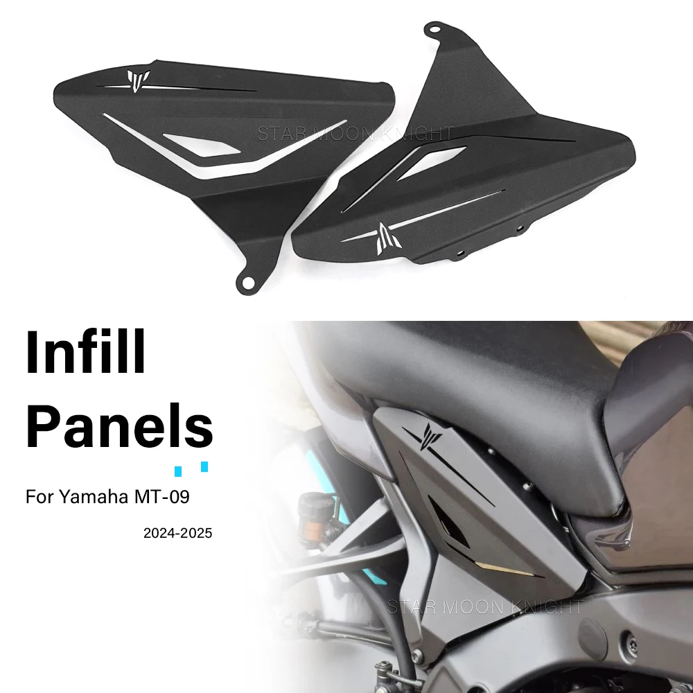 

MT 09 Filler Panels Frame Fairing For Yamaha MT-09 Accessories 2024-2025 Side Infill Panels