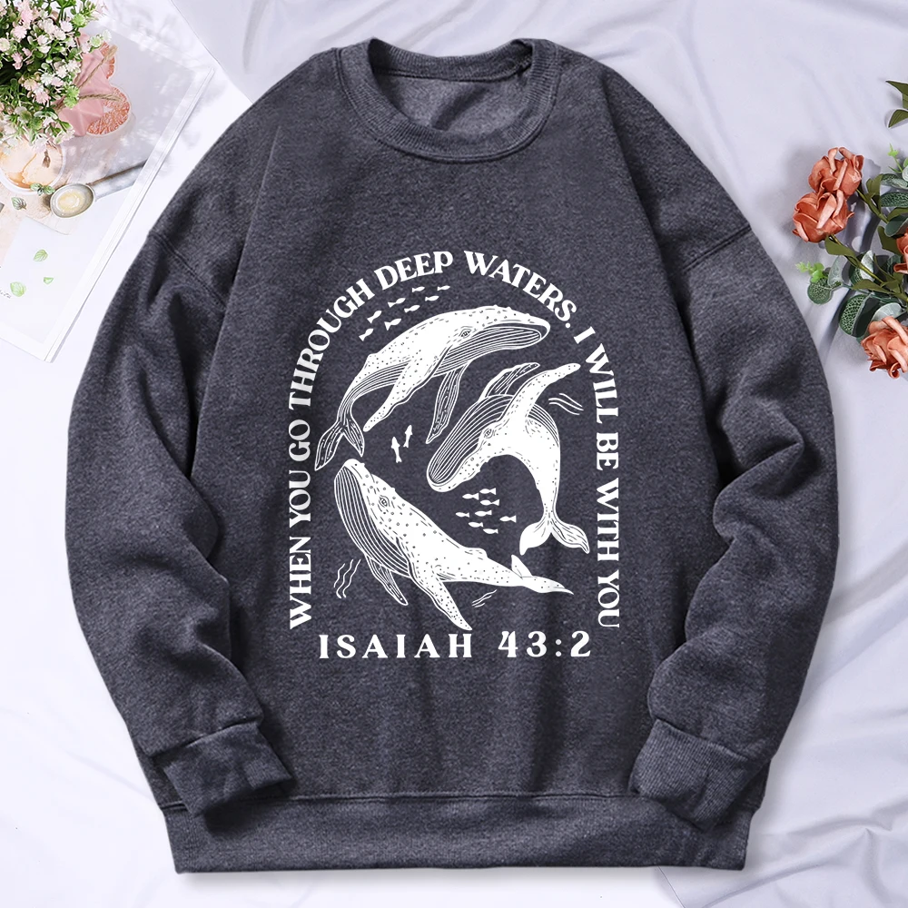 

Мужская толстовка с принтом Cute Animal Whales In The Isaiah Sea Area, мягкий свободный повседневный флисовый пуловер с длинными рукавами, осенний мужской спортивный костюм