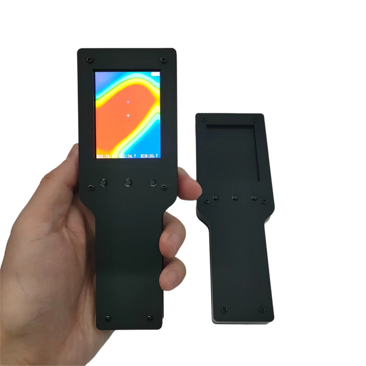 

New 3C- Handheld Thermal Imager Temperature Detection Measurement Resolution 2.4-Inch Charging Cable Color Display