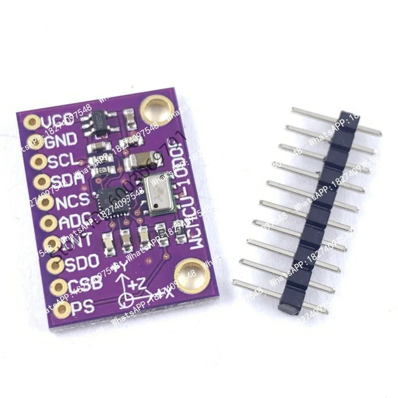 1 piece MCU-117 MPU9250/MS5611 high precision 9-axis 10DOF attitude module SPI/IIC communication