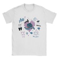 Ado WORLD TOUR 2025 Hibana T-Shirt for Men  Novelty 100% Cotton Tee Shirt Crewneck Short Sleeve T Shirt Graphic Printed Tops