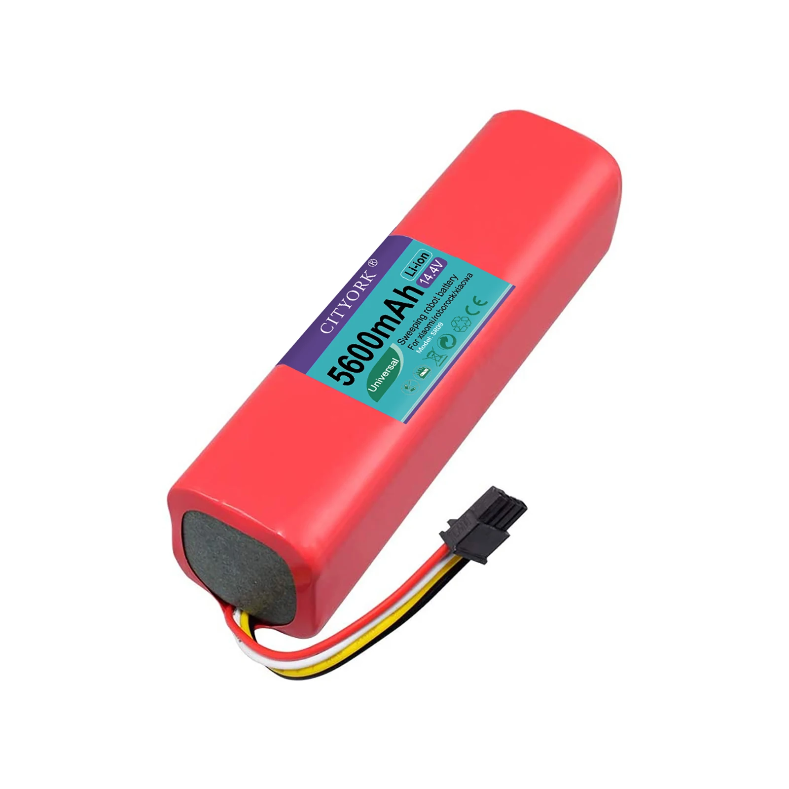 

New Original 14.4V Li-ion Battery 5600mAh Robotic Vacuum Cleaner Replacement Battery for Xiaomi Robot Roborock S50 S51 S55 Parts