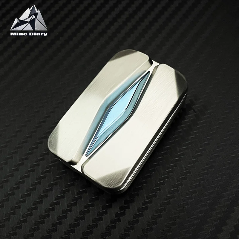 노벨 언리미티드 푸싱 슬라이더 EDC 피젯 토이 아연 합금 패션 피젯 슬라이더 스트레스 해소 장치 성인용 피젯 스피너