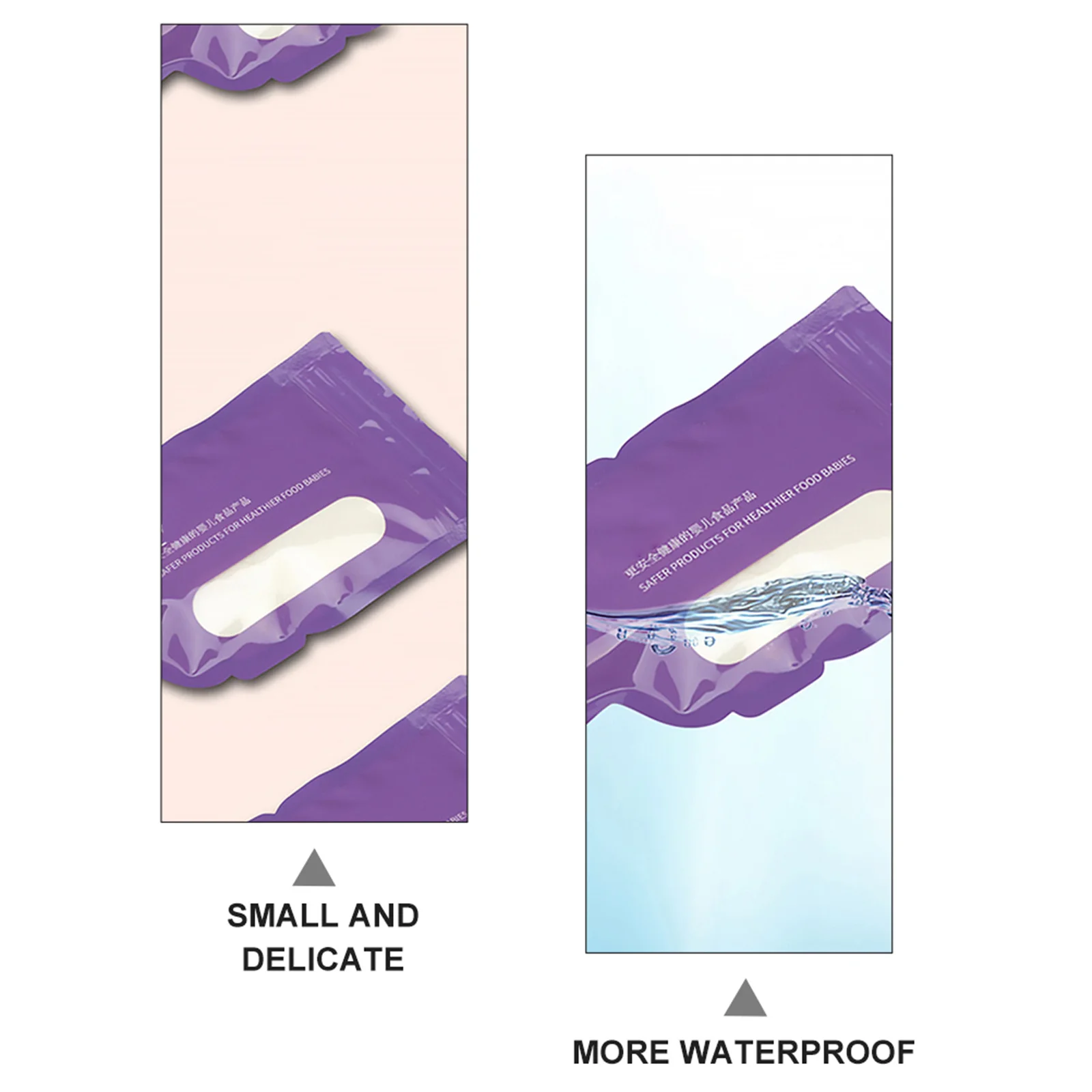 30 قطعة أكياس مسحوق الحليب المتاح أكياس تخزين حليب الثدي المحمولة الصغيرة مختومة تخزين الحقائب لتغذية الطفل السفر #5