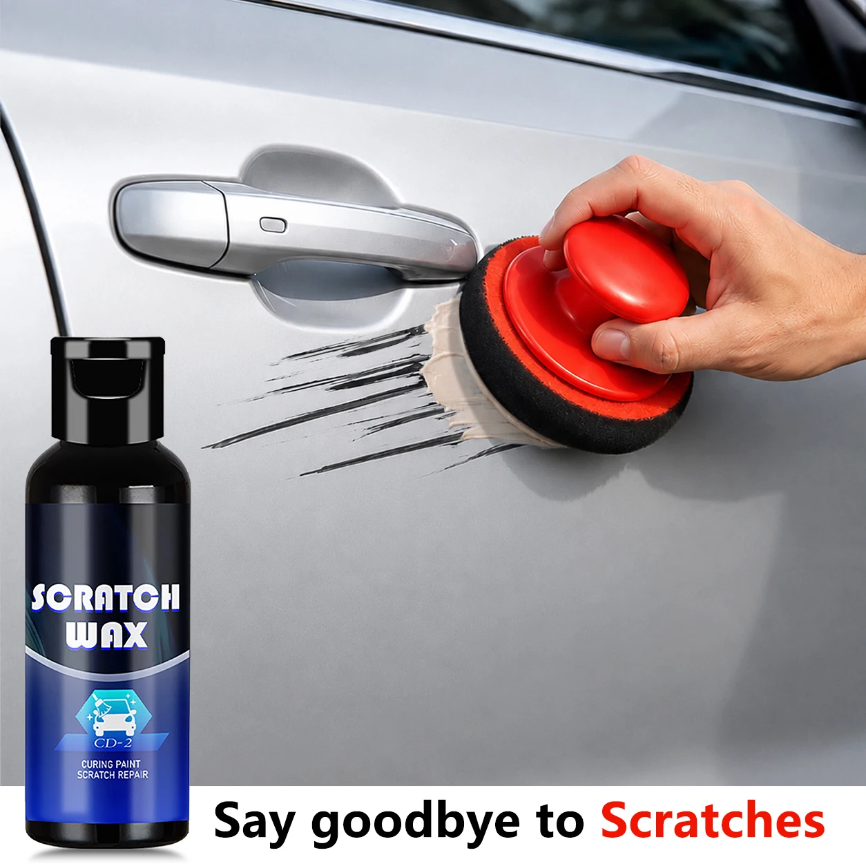 Car Scratch Remove Automobile Polishing Paste Pickup Trucks Body Paint Smooth Care Sponge Broken Scratchs Repair Refurbishment