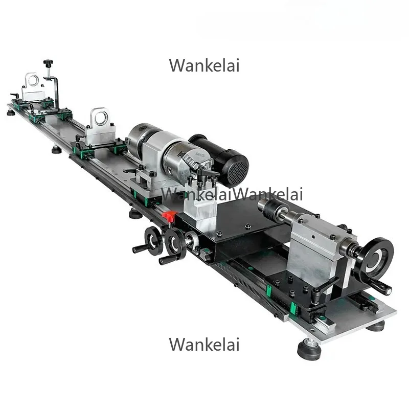 Professional Hot Sale FuSai FS-7075C Double Chuck Aluminum Plate Base Billiard Cue Lathe Machine Pool Cue Repairing Machine