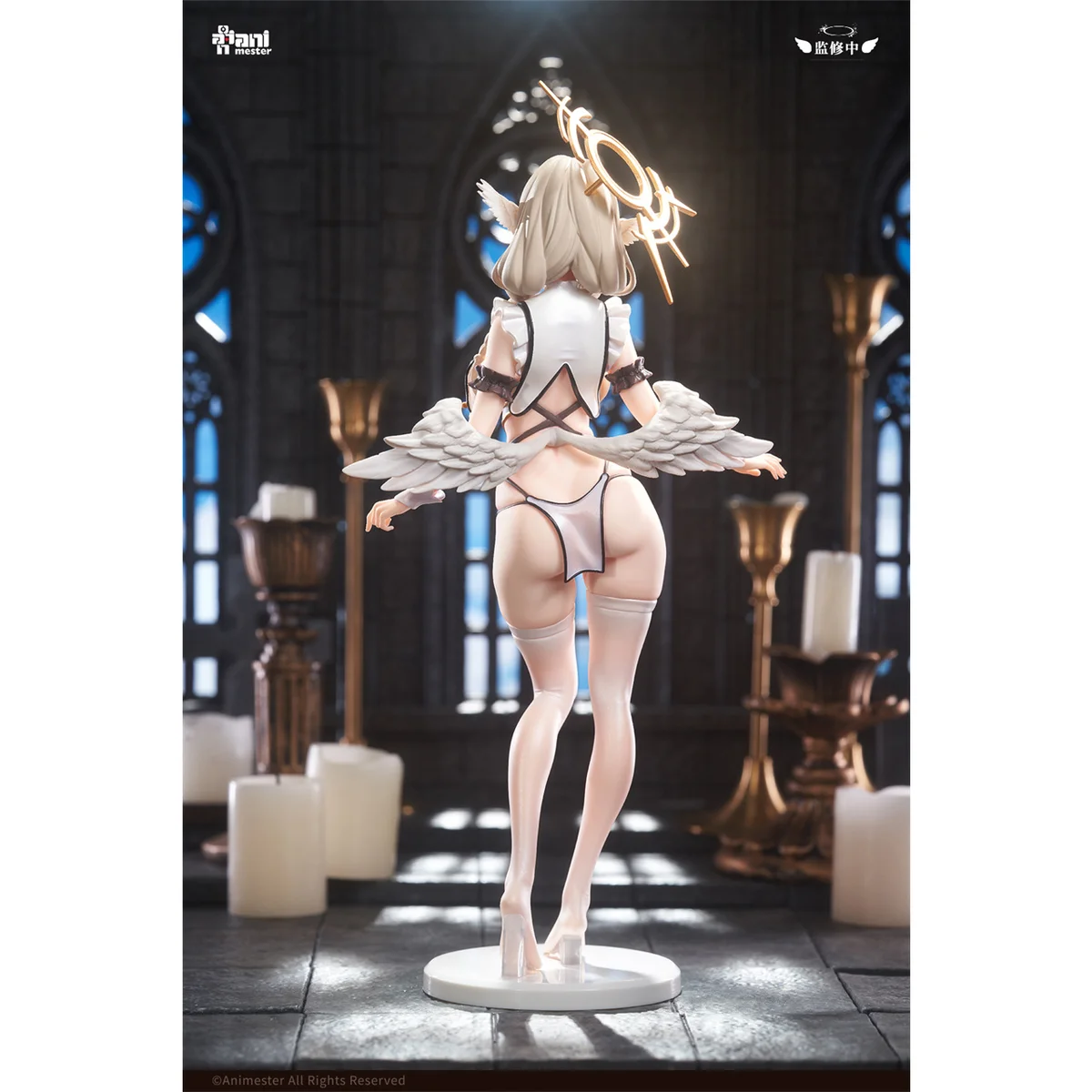 Original AniMester Chessia Saint Elephantine Genuine Anime Figure PVC 1/7 Collectible Model Dolls Satuette Toys Ornament Gift