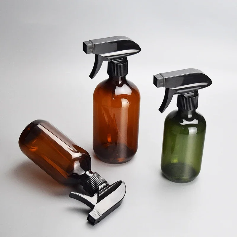 

300/500ML Plastic Spray Bottle Large Capacity High Pressure Moisturizer Empty Container for Water Can Hair Stylist Hairdressing