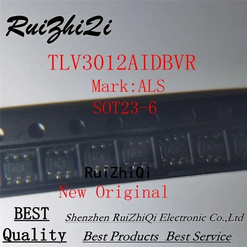 5PCS/LOT NEW TLV3011AIDBVR ALR TLV3012AIDBVR ALS TLV3501AIDBVR NXA SOT23-6 IC