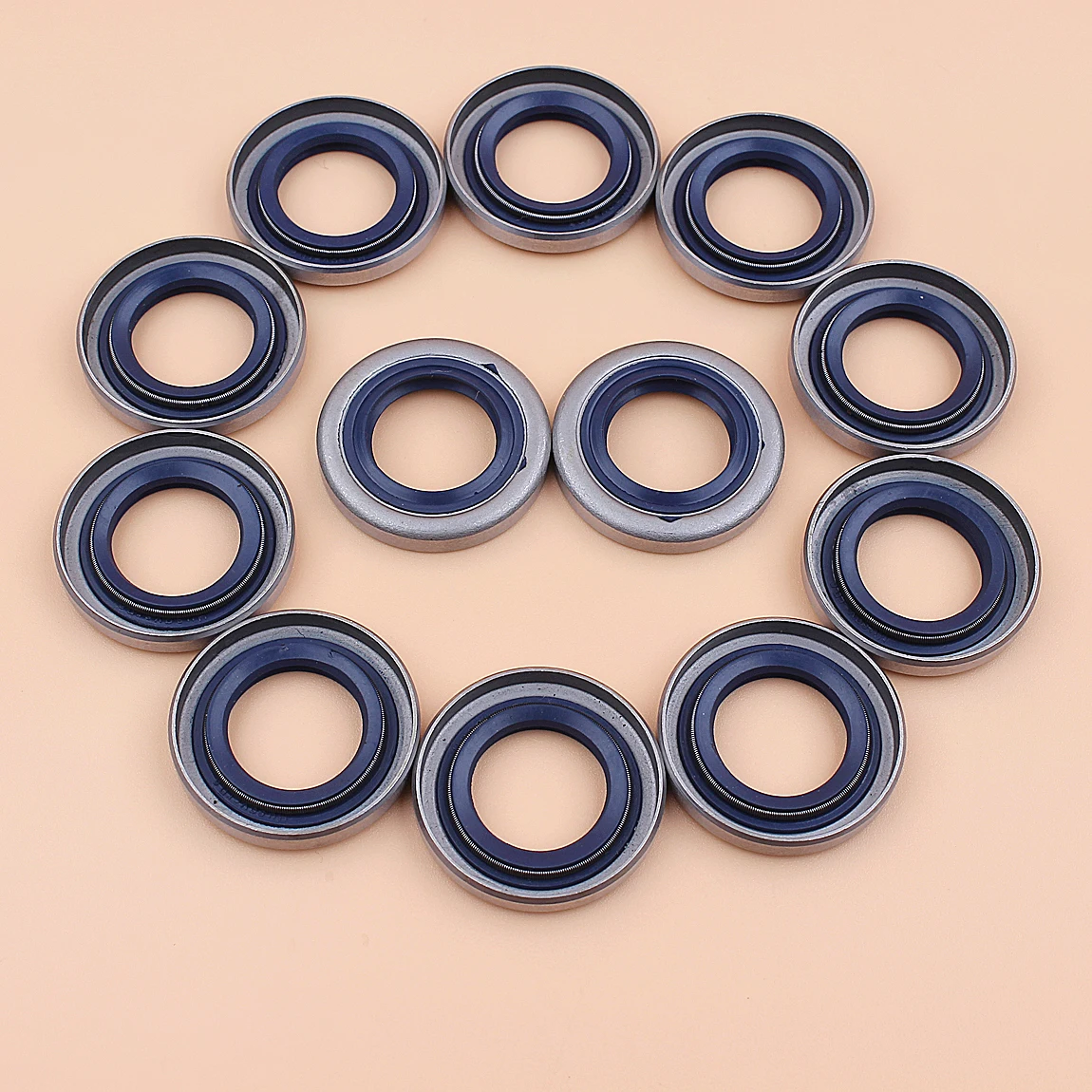Husqvarna用クランクシャフトオイルシール,12ピース/ロット51 55 254 257 262 357 357xpチェーンソー部品359 505275719 27 57 19
