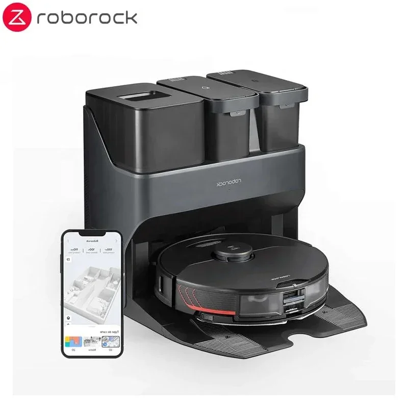 2025 Roborock S7 MaxV Ultra Household Self-Clean Robot Vacuum Cleaner Wireless Wet And Dry Floor Sweeping Mop Vacuum Cleaner
