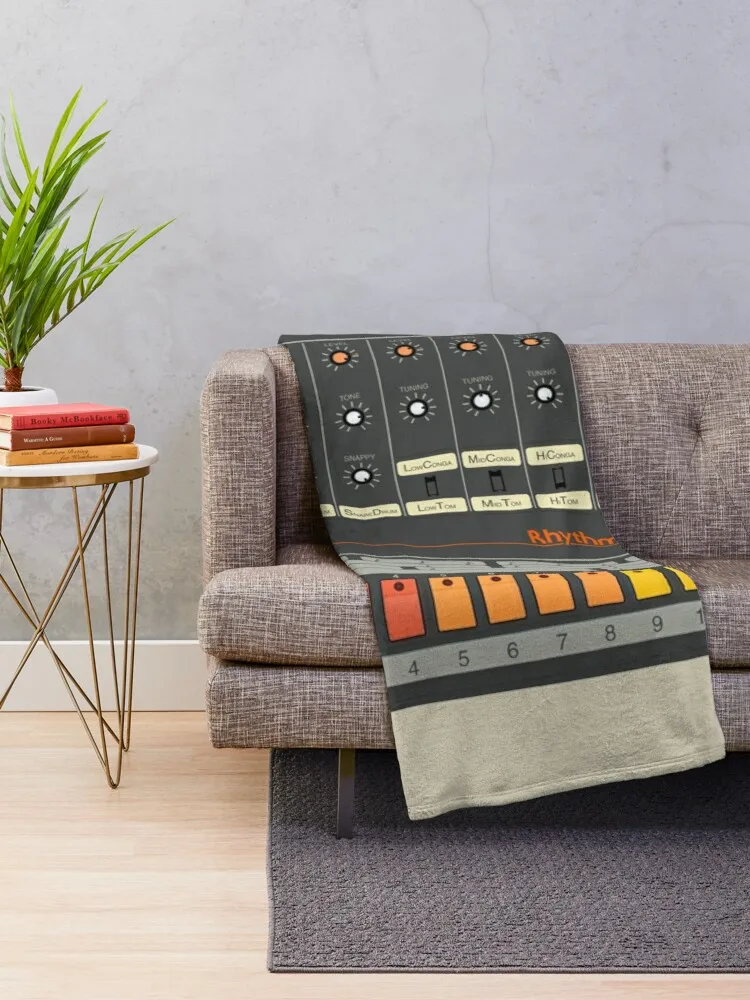 Roland TR-808 Rhythm Composer Throw Blanket Blanket For Travel Light Thin Blanket