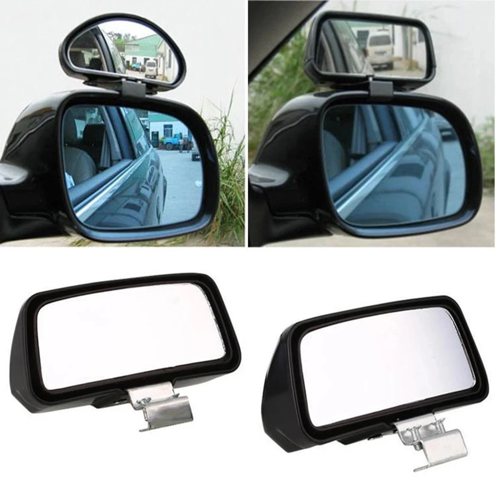 

2Pcs Car Blind Spot Mirror for Car SUV Truck Vehicle Adjustable Auxiliary Wide Angle Rear View Mirror Universal Auto Accessories