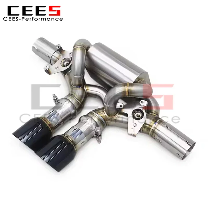 cees Performance Valved Sport Exhaust Pipe for Porsche 911 992 3.0T 2020-2023 SS304 Stainless Steel Catback Exhaust System