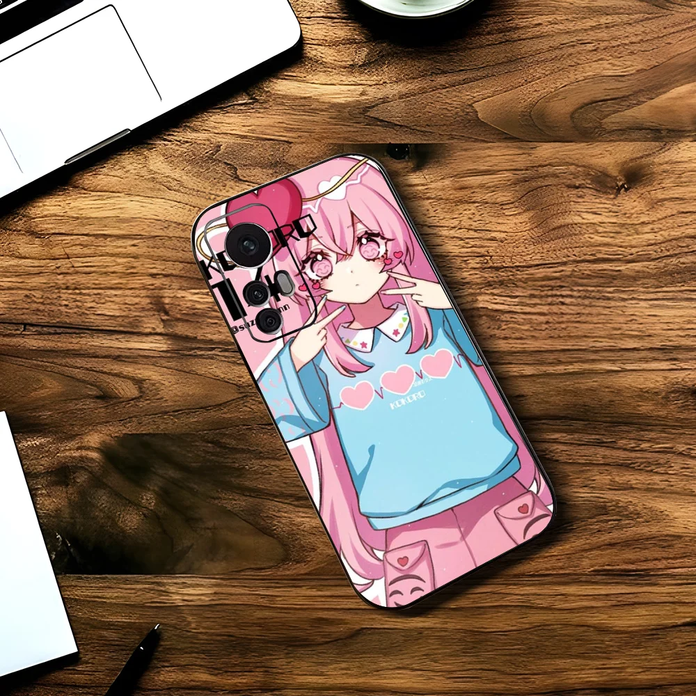 Touhou Project Cartoon Phone Case For Xiaomi 11 Redmi Note 11 5G 8T 9A 9 10T Note8Pro Note9 12SUltra Black Case