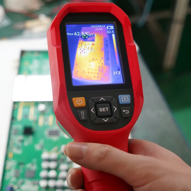 UNI-T-Infrared Camera Temperature Imaging Circuit, Manutenção Elétrica, Thermal Imager, Resolução 256 × 192, UTI260B UTi260A