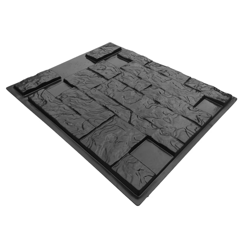 Retro Decorative Wall Concrete Molds Maker Mould Garden Architecture Supplies Three-dimensional Wall Tiles Molds