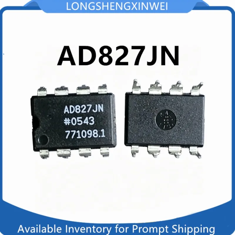 1PCS New AD827JN DIP8 Low-power Dual Operational Amplifier Chip Original in Stock