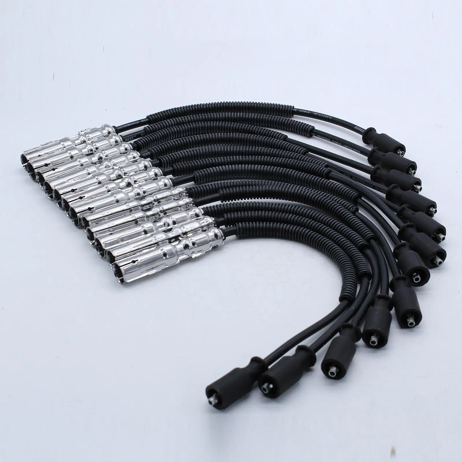 1121500118 Spark Plug Ignition Wire Set Replacement Fit for C240 C280 C32 AMG CLK320 E320 ML320