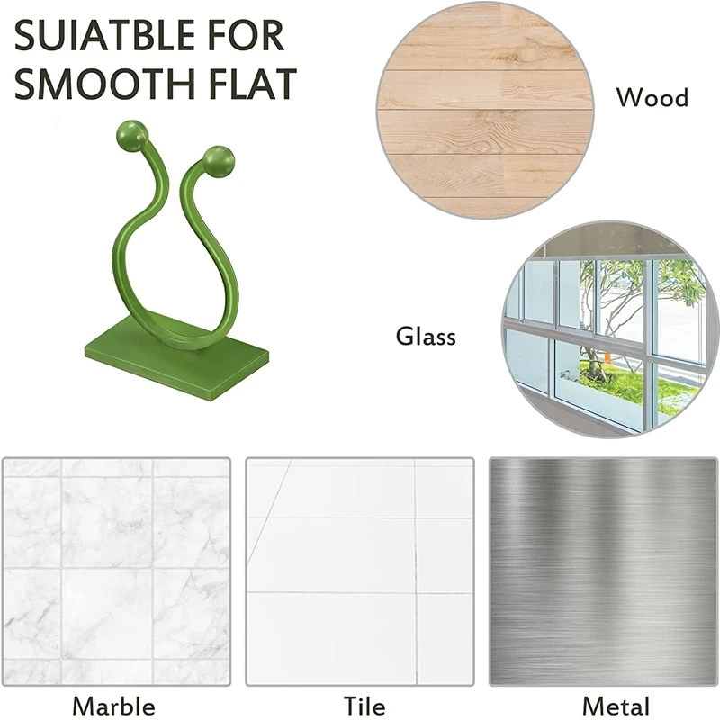 200 قطعة من مشابك تثبيت الحائط لتسلق النباتات، خطافات ذاتية اللصق لتثبيت نباتات كرمة الجدار غير المرئية