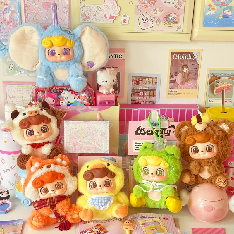 Qkid Jotoys Genuine Q Bao Blind Box Animal Kindergarten  Trendy Play Cute Doll Handmade Toy Gift