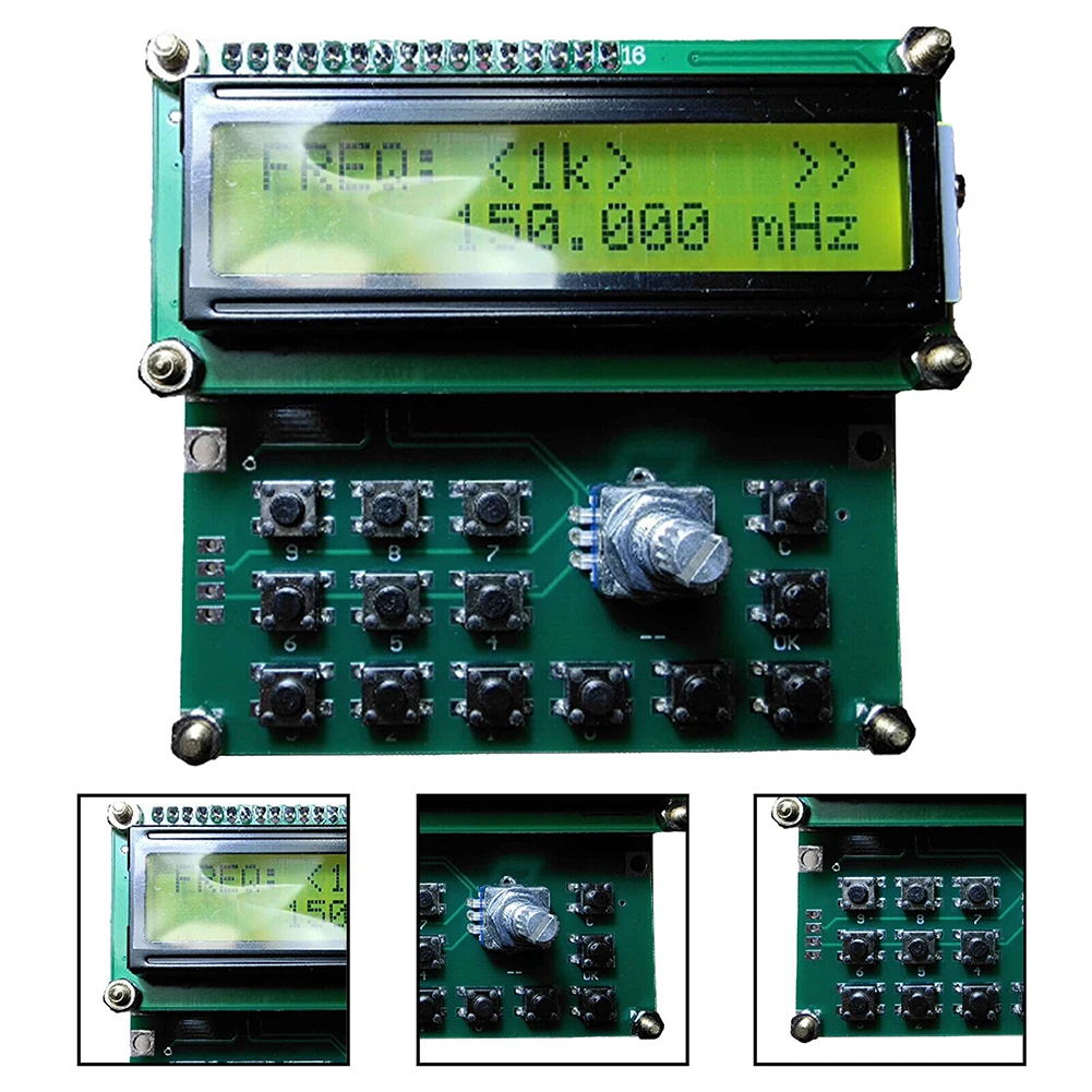 Imagem -03 - Frequency Generator Board Display Led Parte do Sinal 35mhz4000mhz Adf4351 35mhz-4000mhz rf