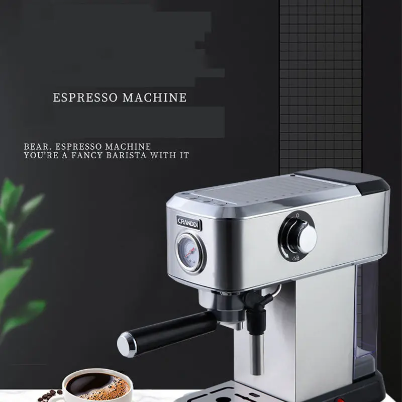 SUPRASCO Automatic Espresso Coffee Machine With Milk Froth Cappuccino & Latte Coffee Maker All-in-one Espresso Machine