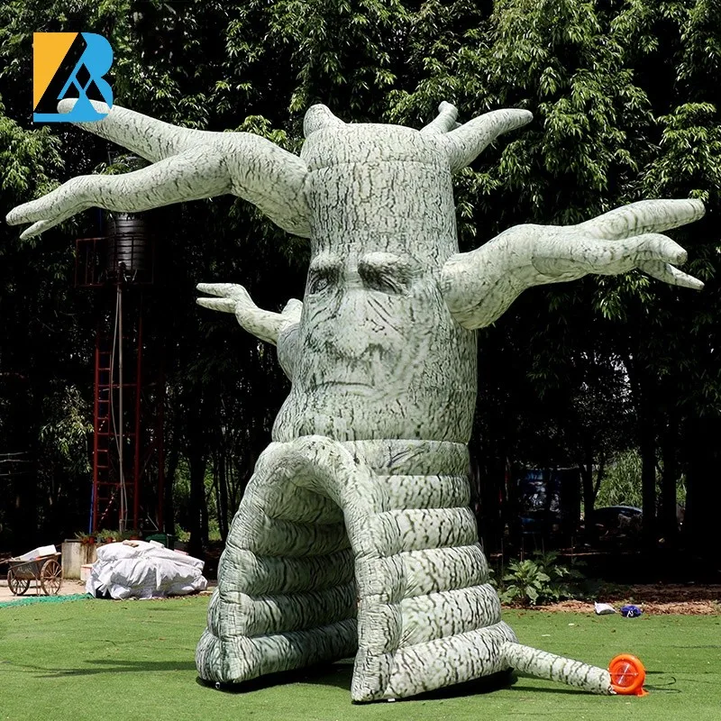 

Halloween Lawn Blow ups Scary Inflatable Tree for Blow up Outdoor Halloween Decorations Toys