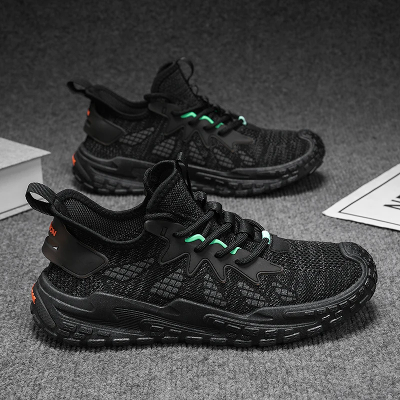 

Super Light Cutout Mesh Breathable Men Shoes Soft Bottom Men's Sneakers Leisure Outdoor Running Shoes for Men Кроссовки Мужские