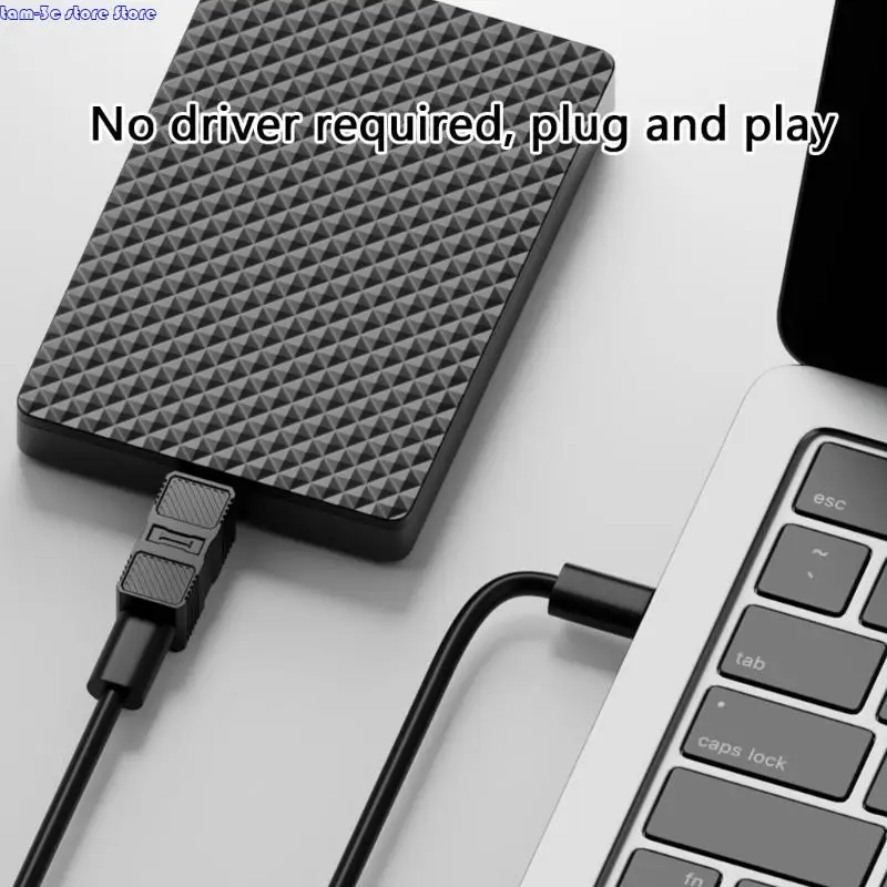 D0UA USB B 프린터 어댑터 USB B 수컷에서 USB 유형 C 암컷 컨버터 인쇄 어댑터