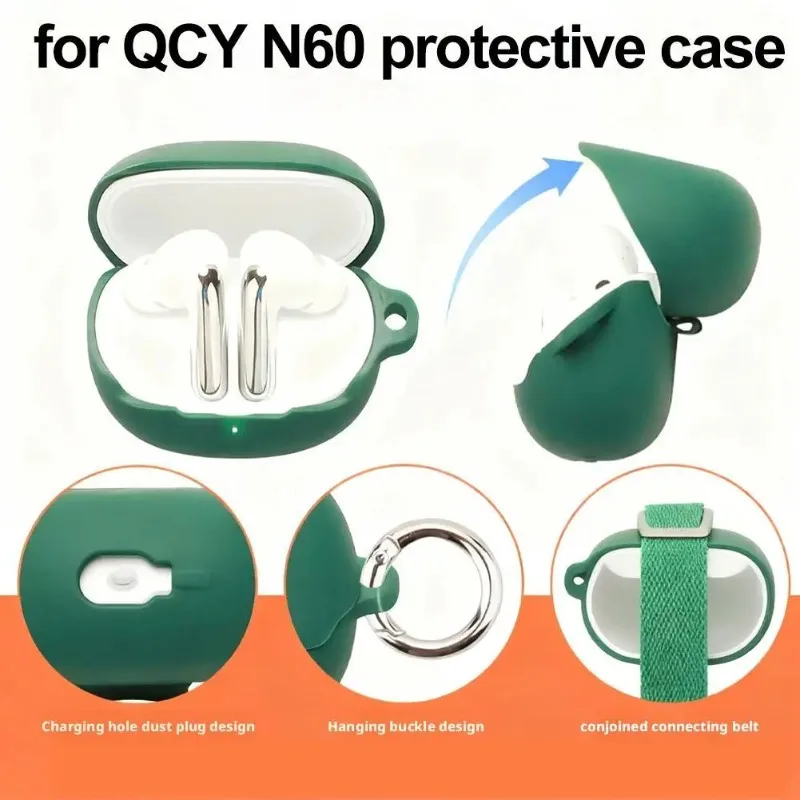 For Qcy N60 Soft Si…