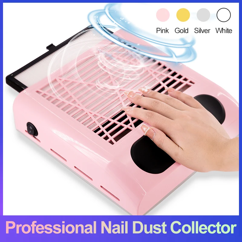 

Nail Dust Collector Manicure Machine Tools Strong Power Nail Vacuum Cleaner With Remove Filter Nail Extractor Fan Nail Art Tool