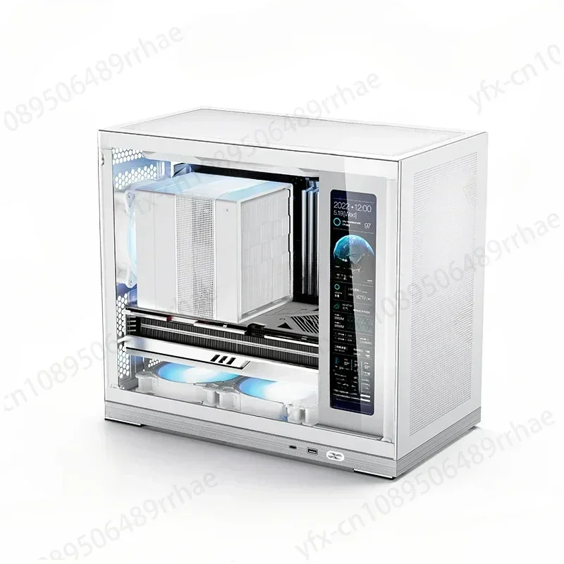 Flash Scale Chassis, Portable Side Transparent TYPEC, Secondary Screen 240 Water-cooled Main Box, 2024New