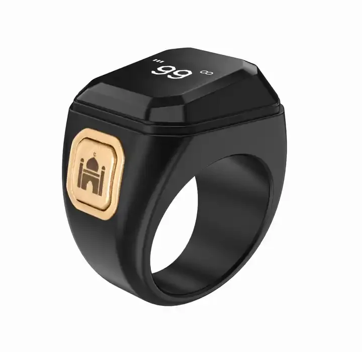 New Electronics Wearable Devices Digital Tasbeeh Muslim Zikr Ring with Mobile APP