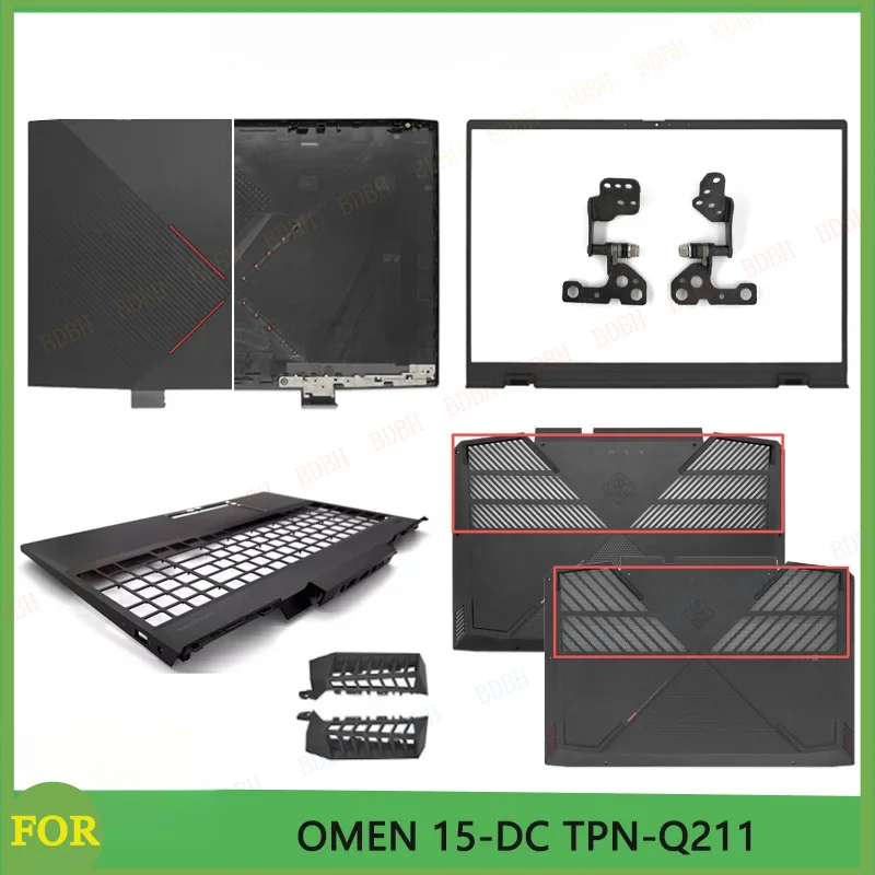 

For Omen 15-DC TPN-Q211 15-dc1055TX 15-DC1060TX Laptop LCD Screen Rear Lid Top Case/Back Cover/Front Bezel/Bottom Case/Hinges