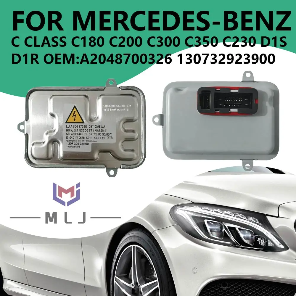 

A2048700326 Angel Eye Module For Mercedes-Benz C Class C180 C200 C300 C350 C230 D1S D1R DRL Ballast Control Module 130732923900