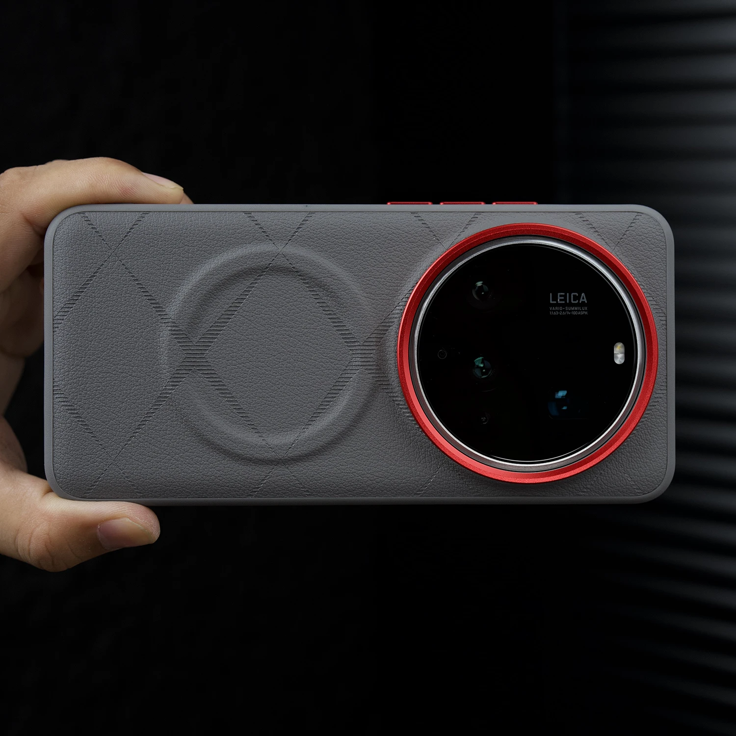 Etui na Xiaomi Mi 17 15 14 13 Ultra, modne, z PU skóry, ochronne, magnetyczne etui na tył telefonu, obudowa na Xiaomi 17 Ultra — zdjęcie produktu 3