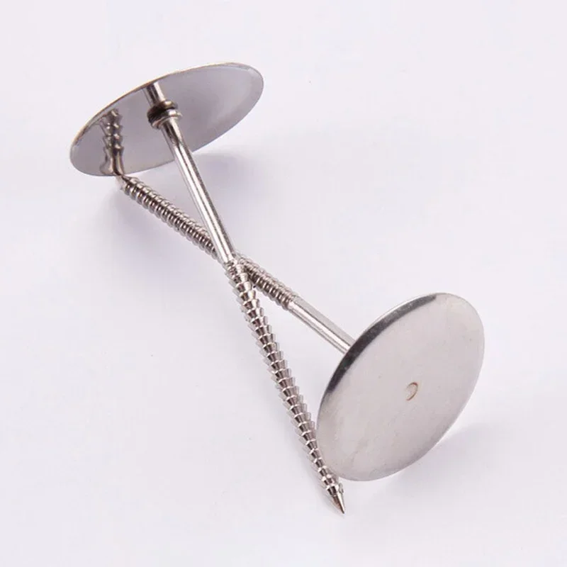 4pcs/set Cake Flower Nails Stainless Steel Piping Nail Baking Piping Stands Tools Removable Ice Cream Cake DIY Decorating Tools
