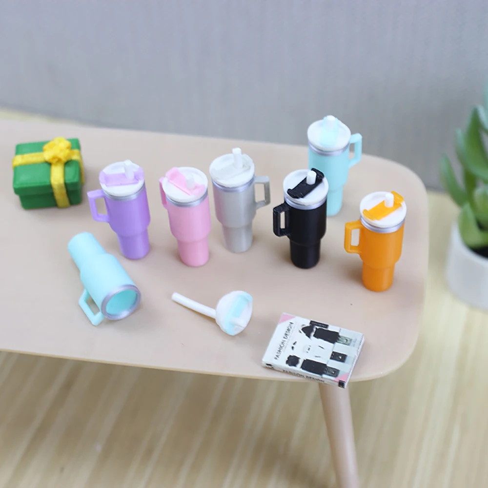 1PCS 1/12 Scale Dollhouse Miniature Water/ Vacuum Cup Model for Blyth ob11 Doll Accessories