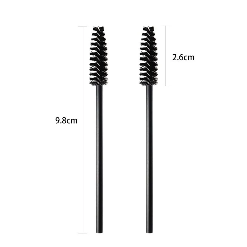 Brosse à cils jetable cils greffés boucles de cils, brosse à sourcils filetée peigne à cils