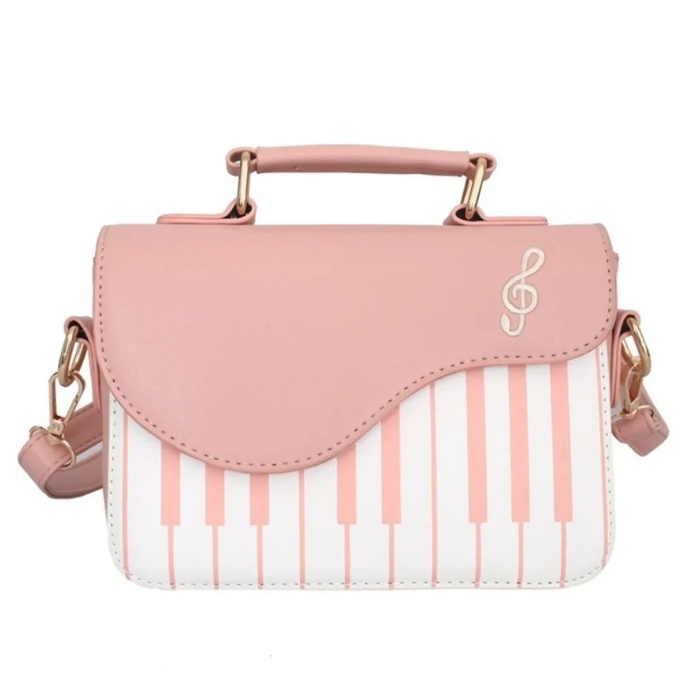 

Новая сумка через плечо из искусственной кожи с дизайном фортепиано, водонепроницаемая сумка-мессенджер с регулируемым ремешком, сумка через плечо в корейском стиле, повседневное использование
