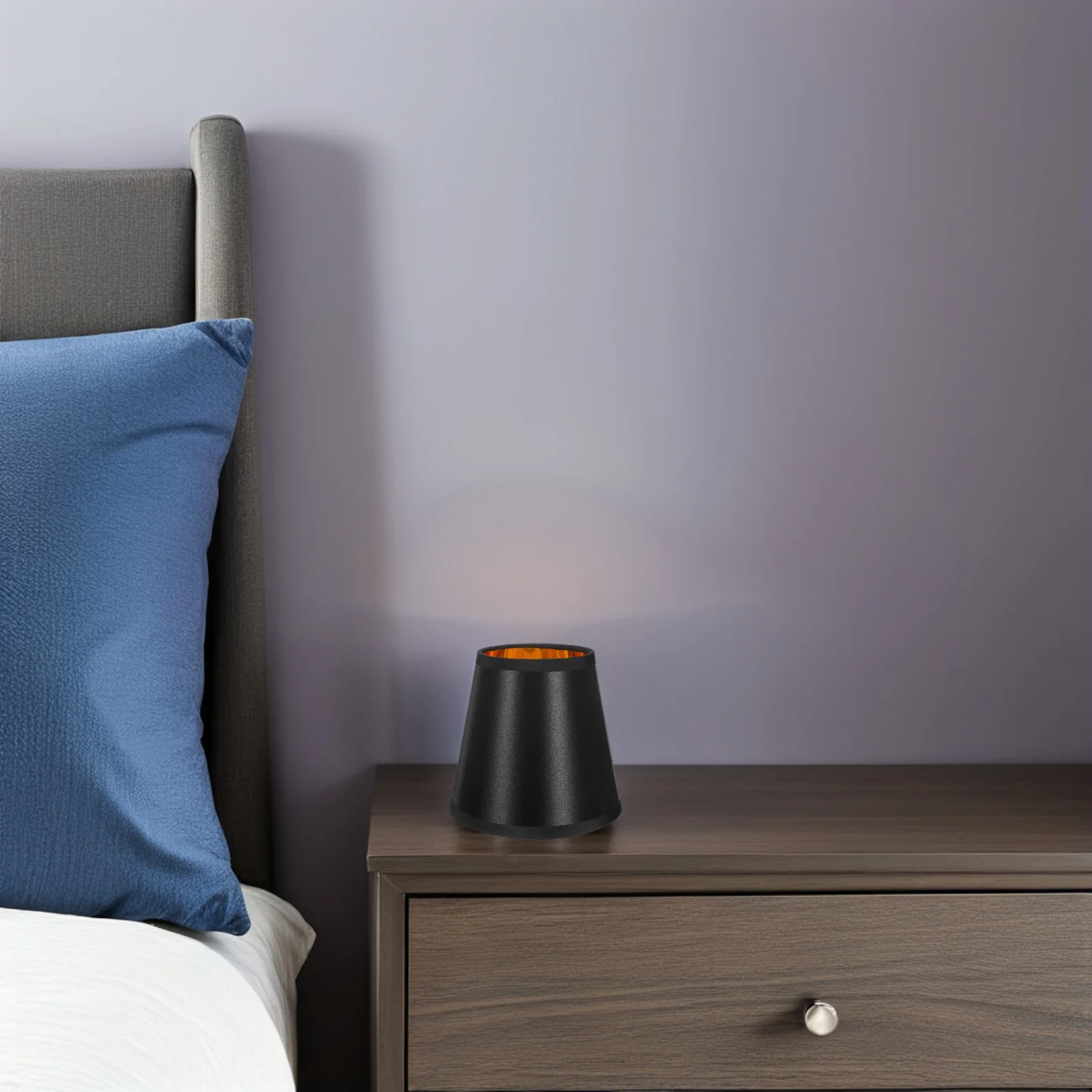 

Fabric Clip-On Lampshade 5.5" Bottom 3.54" .11" Height Nordic Style Soft Light Diffuser For Table Floor Lamp Chandelier