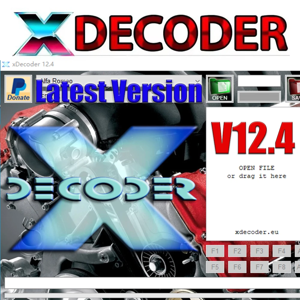 

Newest XDecoder 12.4 Version License Full Activates XDECODER Removing Error Codes Support Multi-Brand Vehicles EDC15 EDC16 EDC17