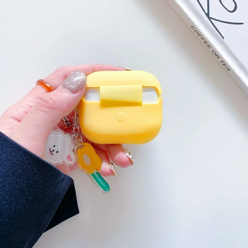 For Huawei Freebuds pro2 / Pro 3 Case Fashion flower daisy / Cute Pendant Keyring Headphone Case For huawei freebuds pro 3 Cover